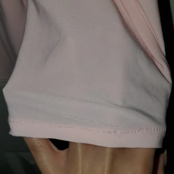 5 for $25 | Tommy Hilfiger Pastel Pink Collared Long Sleeve Button Down Blouse - Picture 13 of 14